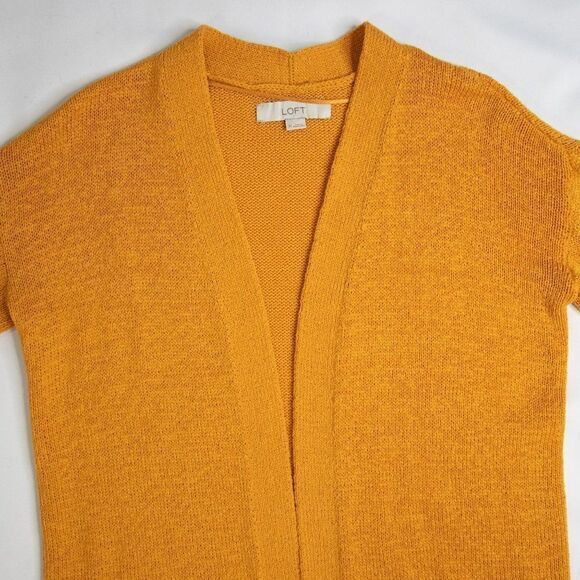 NEW Loft cardigan, autumn gold, xs - Picture 9 of 16